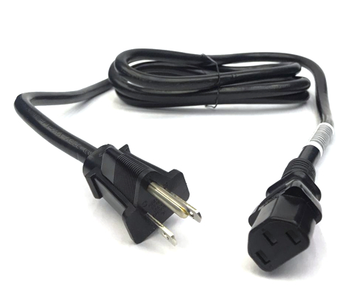 US NEMA 5-15P Plug to C13 Extension Cable 1.5m